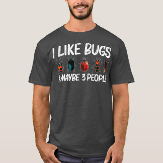 Cool Bug Gift for Men Women Bug Hunter Animal T-shirt