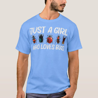 Cool Bug Gift Voor Meisjes Kinder Bug Hunter Dier T-shirt