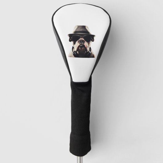 Cool Bulldog Golfheadcover (Voorkant)