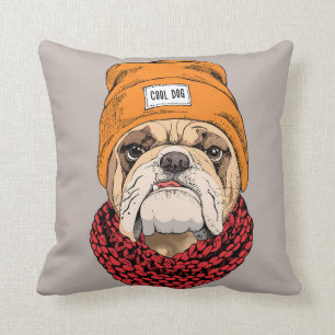 Cool Bulldog Kussen
