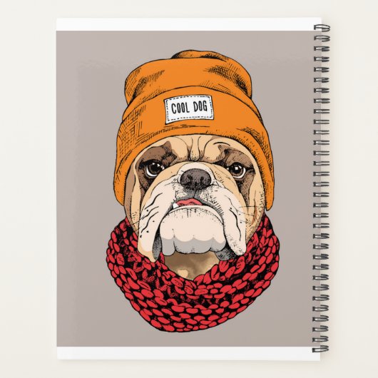 Cool Bulldog Planner (Achterkant)