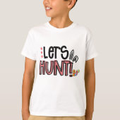 cool bunny egg jager grappig ontwerp shirt (Voorkant)