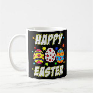 Cool Bunny Mommies Happy Paaster Rabbit Jump Eggs Koffiemok