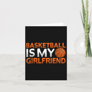 Cool Bysketbyll is mijn Vriendin sportspeler Kaart