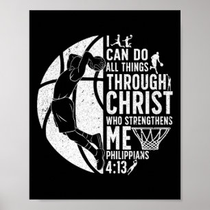 Cool Bysketbyll Voor Mannen Vrouwen Sport Game Bys Poster
