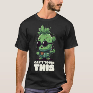 Cool Cactus T-shirt: kan dit niet aanraken! T-shirt