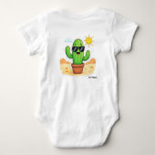 Cool Cactus | Wees gelukkig Romper (Achterkant)