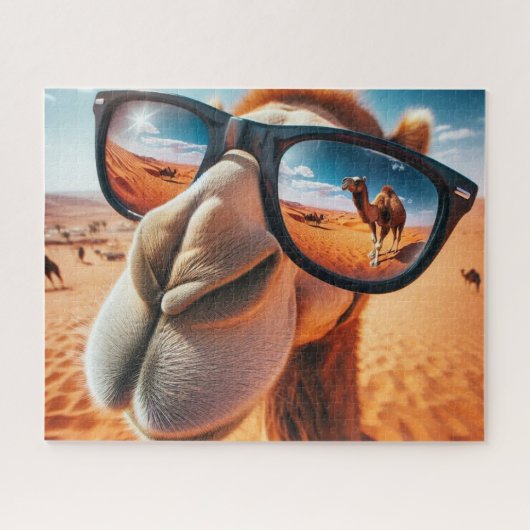 Cool Camel Puzzel (Horizontaal)