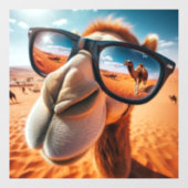 Cool Camel Window Cling Raamsticker (Vel)