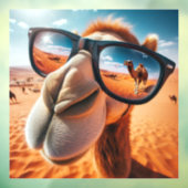 Cool Camel Window Cling Raamsticker (Vel 3)