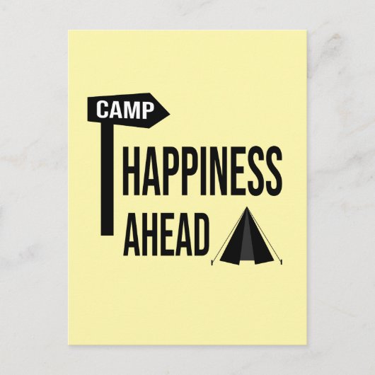 Cool Camping Kaart (Voorkant)
