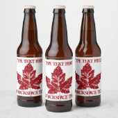 Cool Canada Bierlabels Custom Canada Flessenlabel Bier Etiket (Flessen)