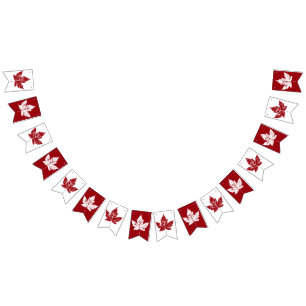Cool Canada Bunting Banners Canada Day Decoratie