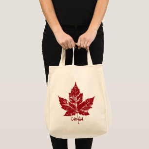 Cool Canada Canvas tas Retro Canada Totebag