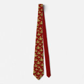 Cool Canada Cravate Fun Gold Canada Maple Leaf Cra (Devant)