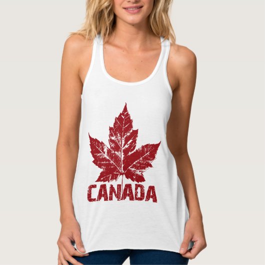 Cool Canada Débardeur Femmes Canada Souvenir (Devant)