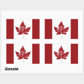 Cool Canada Flag Stickers Retro Canadese Souvenirs (Vel)