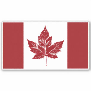 Cool Canada Flag Stickers Retro Canadese Souvenirs