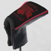 Cool Canada Golf Canada Putter Hoesje Golfheadcover (3/4 voorkant)