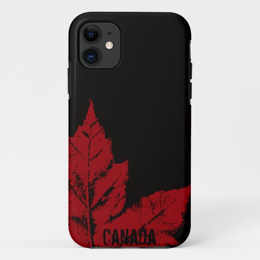 Cool Canada IPhone 5 Hoesje Canada Maple Leaf Gift (Achterkant)