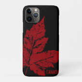 Cool Canada iPhone Case Canada Maple Leaf Hoesje (Achterkant)