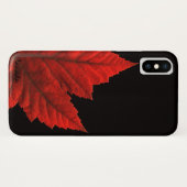 Cool Canada iPhone X Coque Canada Maple Leaf Cadea (Dos (Horizontal))