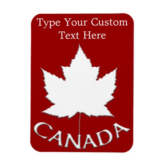 Cool Canada Magnet Canada Personalized Magnet Magneet (Verticaal)