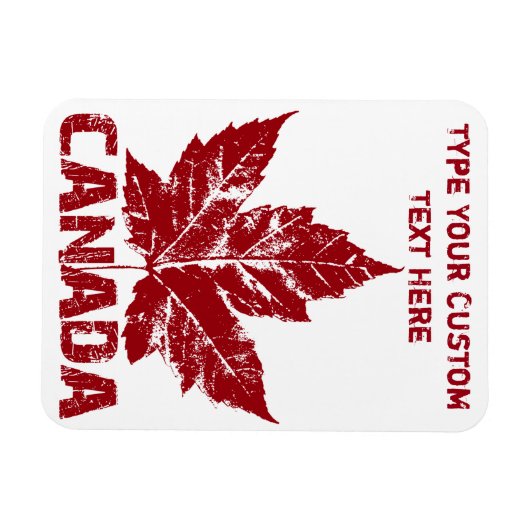 Cool Canada Magnet Canada Personalized Magnet Magneet (Horizontaal)