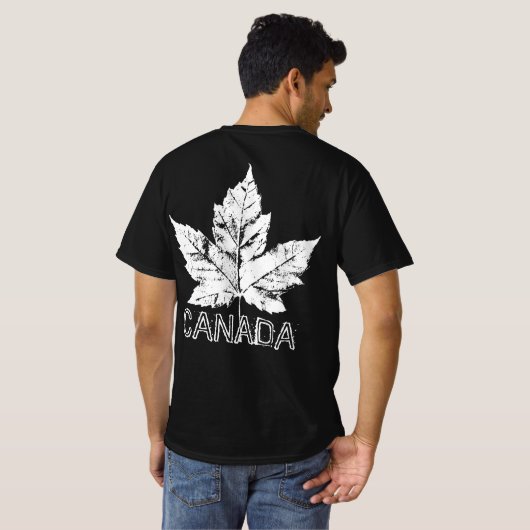 Cool Canada Shirten Canada Souvenir T-Shirts (Achterkant volledig)