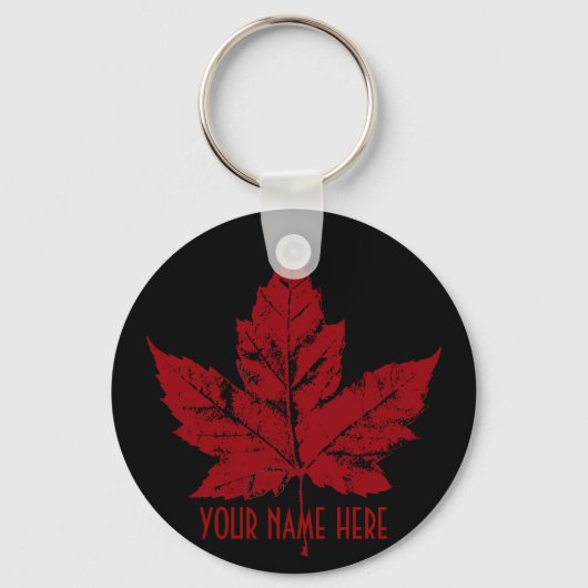 Cool Canada Sleutelhanger Custom Canada Souvenir (Voorkant)