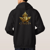 Cool Canada Sweat - shirt à capuche Gold Maple Lea (Dos)