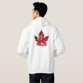 Cool Canada Sweat - shirt à capuche Retro Maple Le (Dos entier)