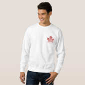 Cool Canada Sweatshirt Retro Maple Leaf Souvenir (Devant entier)