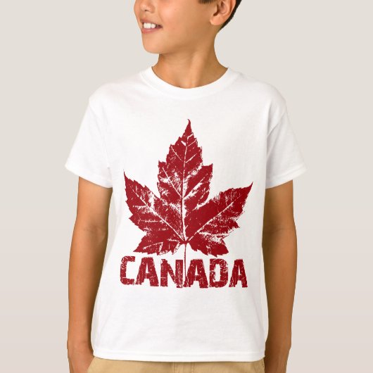 Cool Canada T-shirt Kind Retro Canada Souvenir (Voorkant)