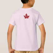 Cool Canada T-shirt Kind Retro Organic Canada T-sh (Achterkant)
