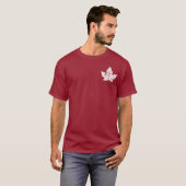 Cool Canada T-shirt Retro Maple Leaf Souvenir (Voorkant volledig)