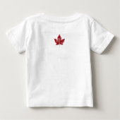 Cool Canada T-shirt Retro Maple Leaf Souvenir (Achterkant)