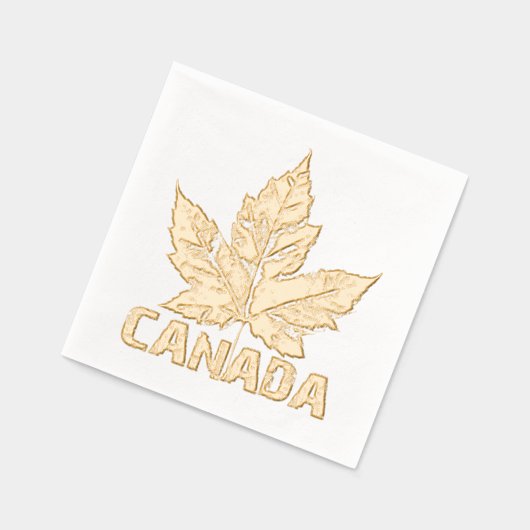 Cool Canada Tableware Retro Maple Leaf Souvenir  (Gauche)