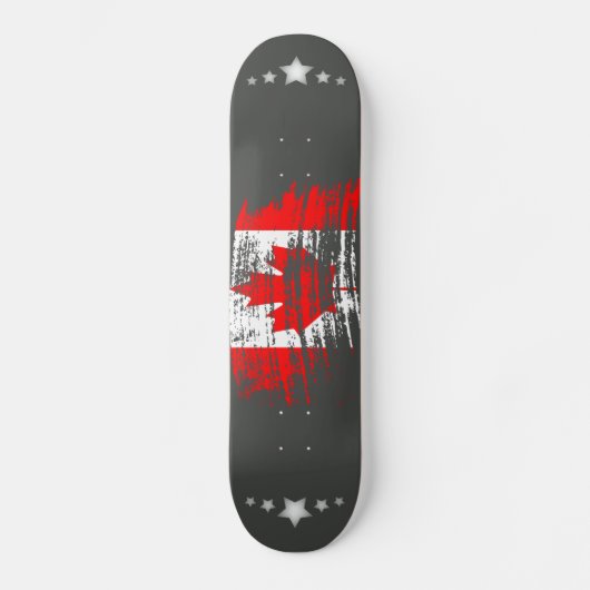 Cool Canadees vlagontwerp Skateboard (Voorkant)