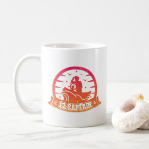 Cool Captain Anker Boot En Zeilen Retro Koffiemok