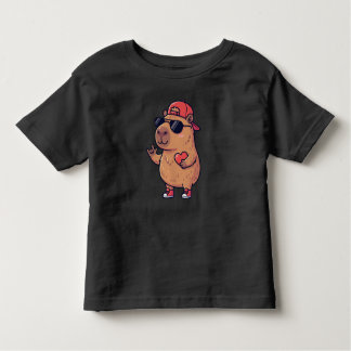 Cool Capybara ASL I Love You Gebaar Valentijn Kinder Shirts
