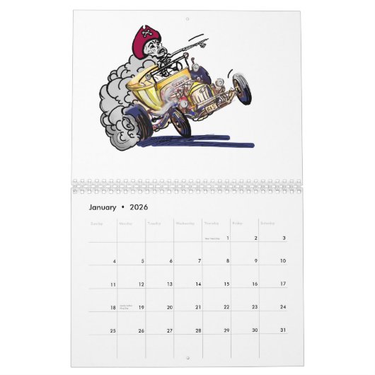CoOL CaRs en HOt RoDs Kalender (Jan 2026)