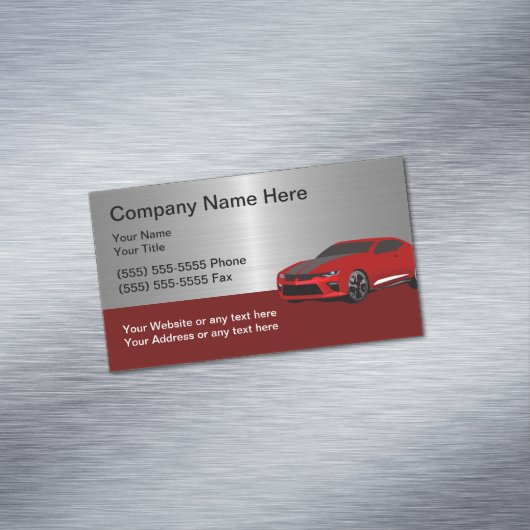 Cool Carte de visite automobile (In Situ)