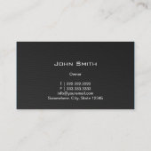 Cool Cartes de visite automobiles en fibre de carb (Dos)