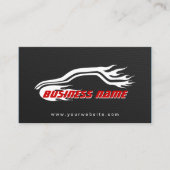 Cool Cartes de visite automobiles en fibre de carb (Devant)