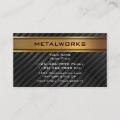 Cool Cartes de visite de la construction Masculine (Devant)