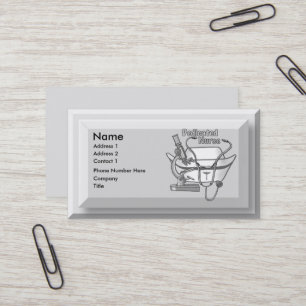Cool cartes de visite infirmiers dédiés