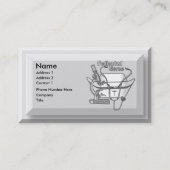 Cool cartes de visite infirmiers dédiés (Devant)