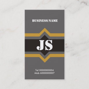 Cool Cartes de visite Monogrammes