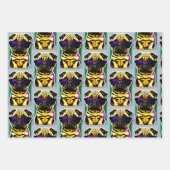 Cool Cartoon Pug Wrapping Paper (Voorkant 3)